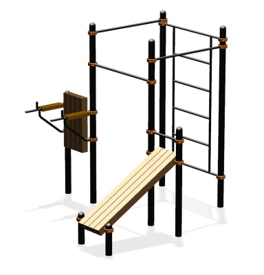 Спортивный комплекс воркаут ВС-64 в Вологде