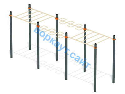 Воркаут комплекс рукоходов ВС-22 в Вологде