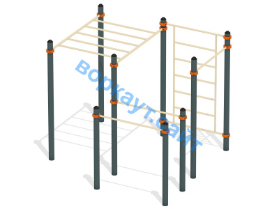 Спортивный комплекс воркаут ВС-48 в Вологде