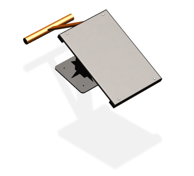 Уличный тренажер "Скамья для пресса" УТ 121 в Вологде