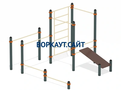 Спортивный комплекс воркаут ВС-43 в Вологде