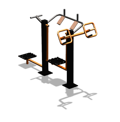 Уличный тренажер "Штурвал Пресс Супертвистер" УТ301 в Вологде