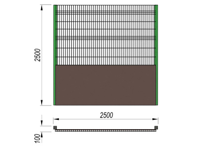 Ограждение хоккейной коробки МАФ 5202 в Вологде