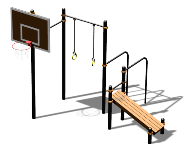 Спортивный комплекс воркаут ВС-143 в Вологде