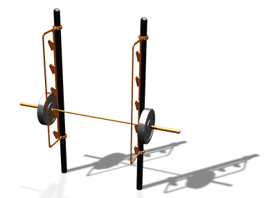 Спортивный комплекс воркаут ВС-84 в Вологде