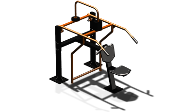 Силовой уличный тренажер  "Жим вверх сидя"  УТ403 в Вологде