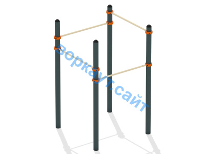 Турник четырехуровневый ВС-11 в Вологде